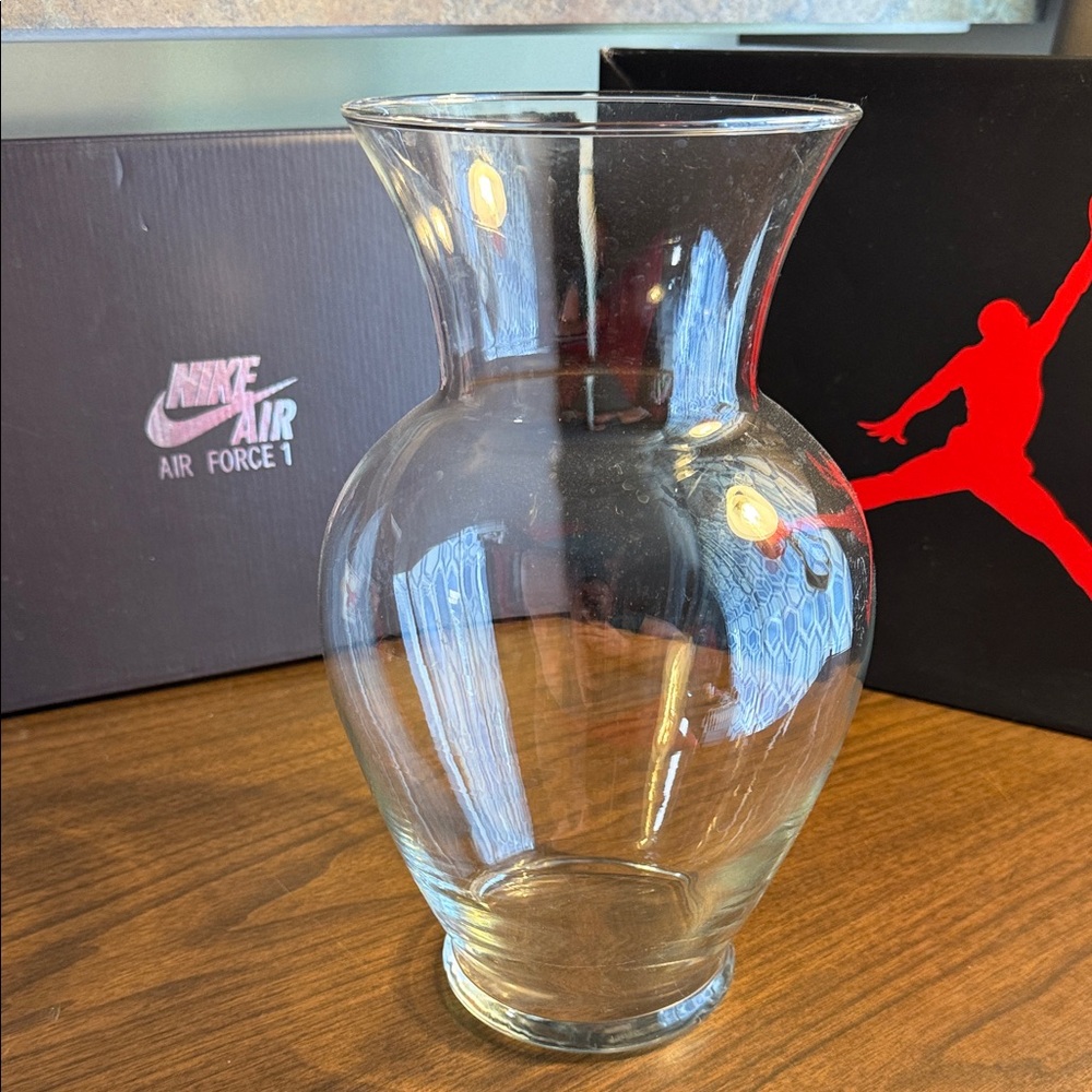 Clear Glass Vase